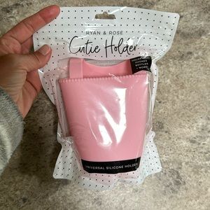NWT Ryan and Rose Cutie Holder Pink Peony